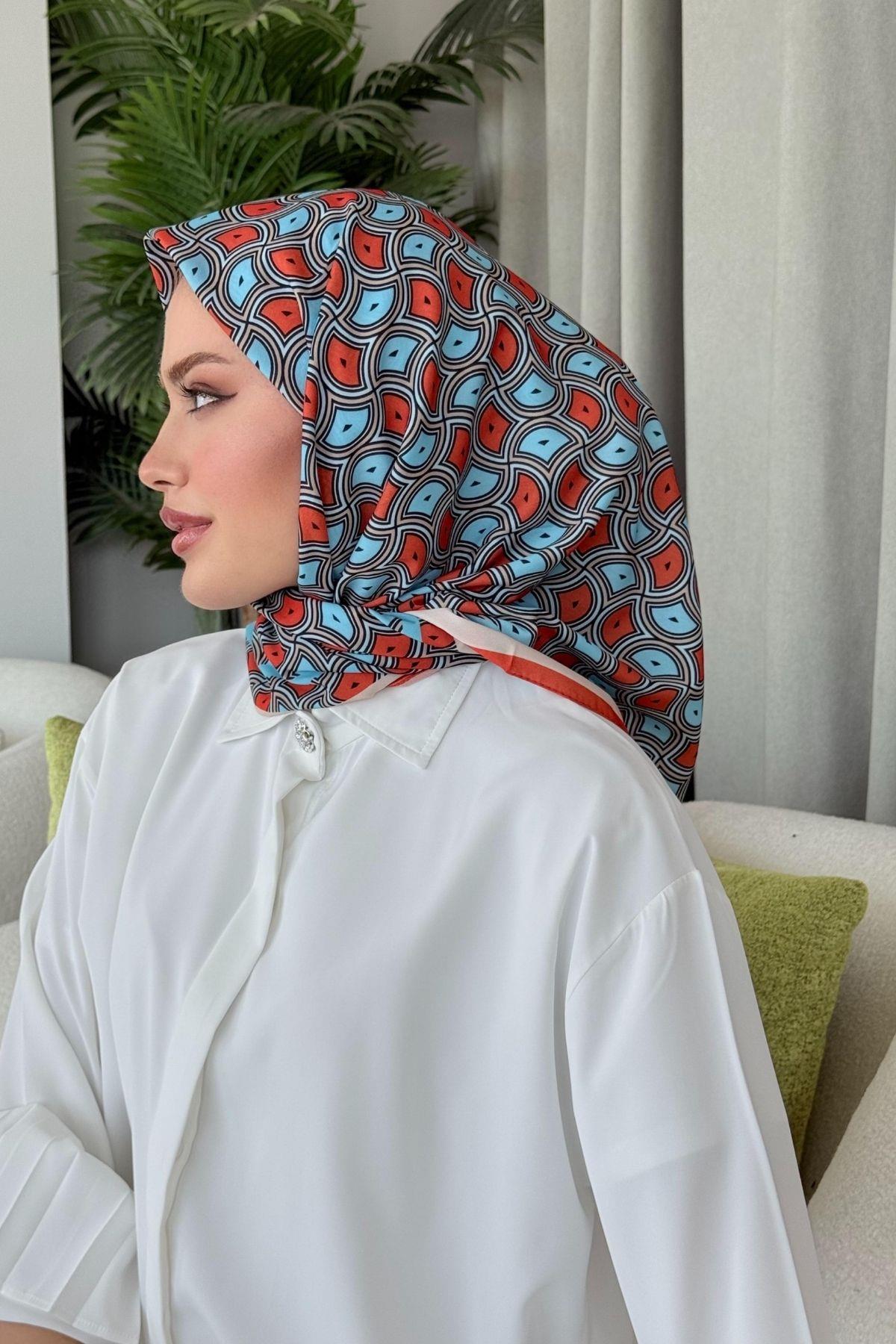 Gasta Dijital Etnik Desen Şal Bebe Mavi, Fiyatları Gasta Dijital Etnik Desen Şal Bebe Mavi- Haza Moda 