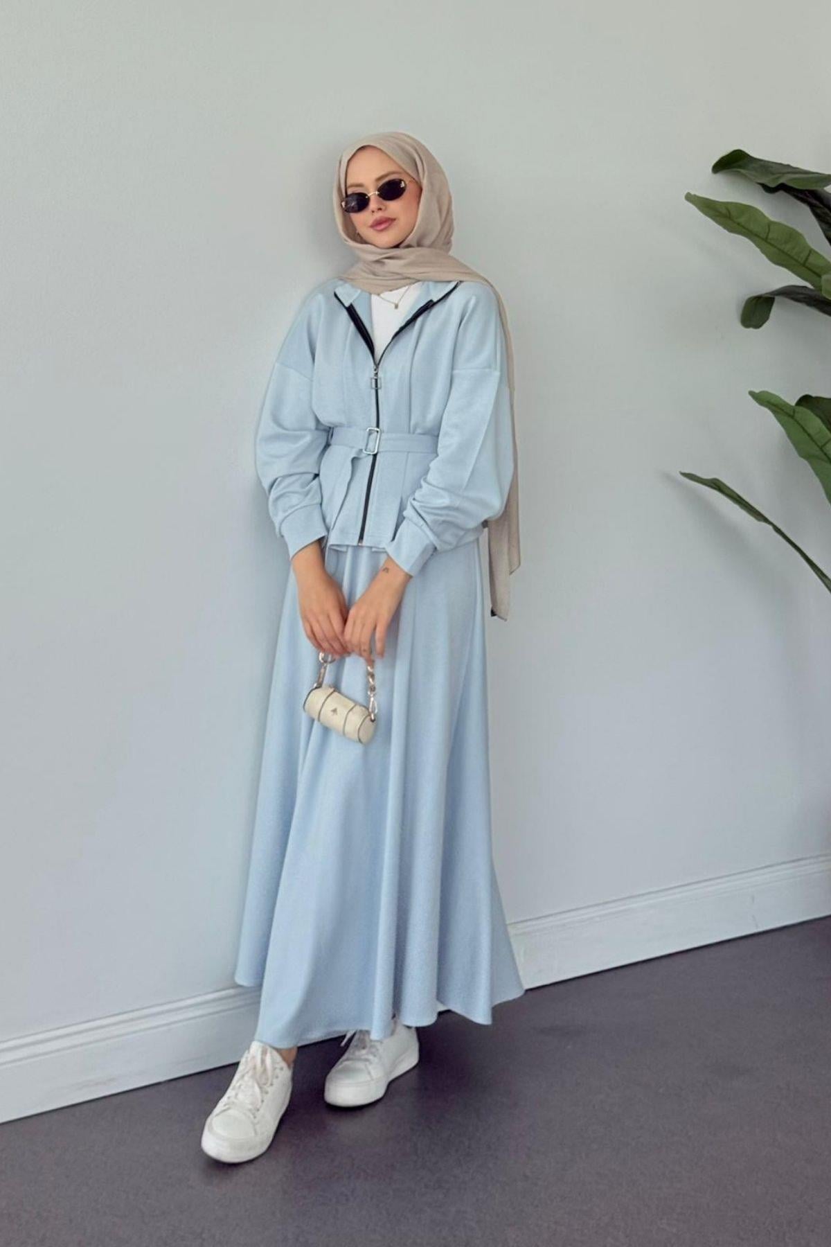 Gisa Premium Etekli Oys Takım Bebemavi, Fiyatları Gisa Premium Etekli Oys Takım Bebemavi- Haza Moda 