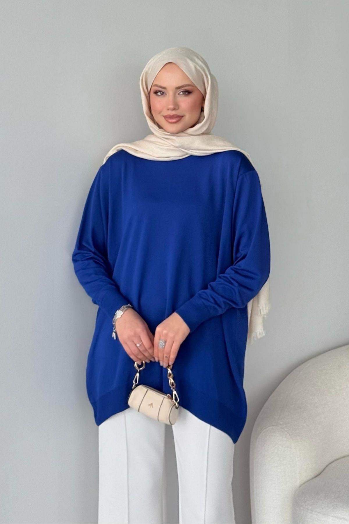 Helena Tunik Saks, Fiyatları Helena Tunik Saks - Haza Moda 