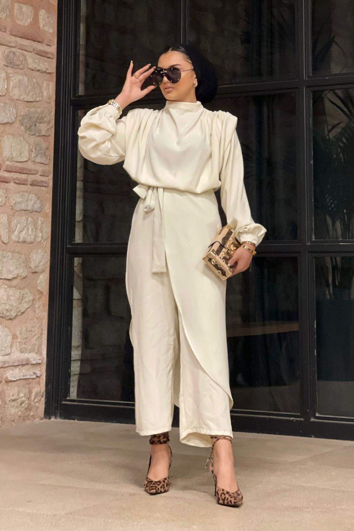 Two -Piece Jumpsuit Stone