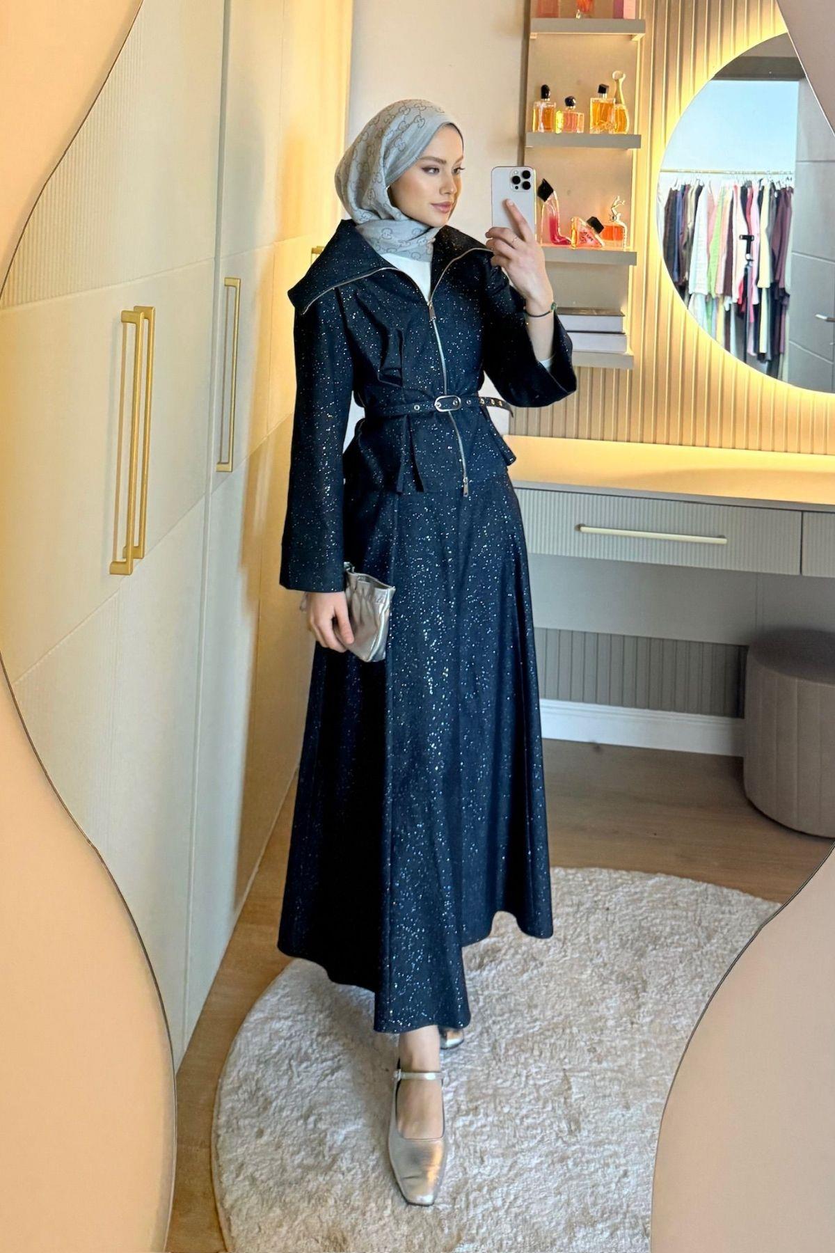 Işıltı Denim Takım Mavi, Fiyatları 