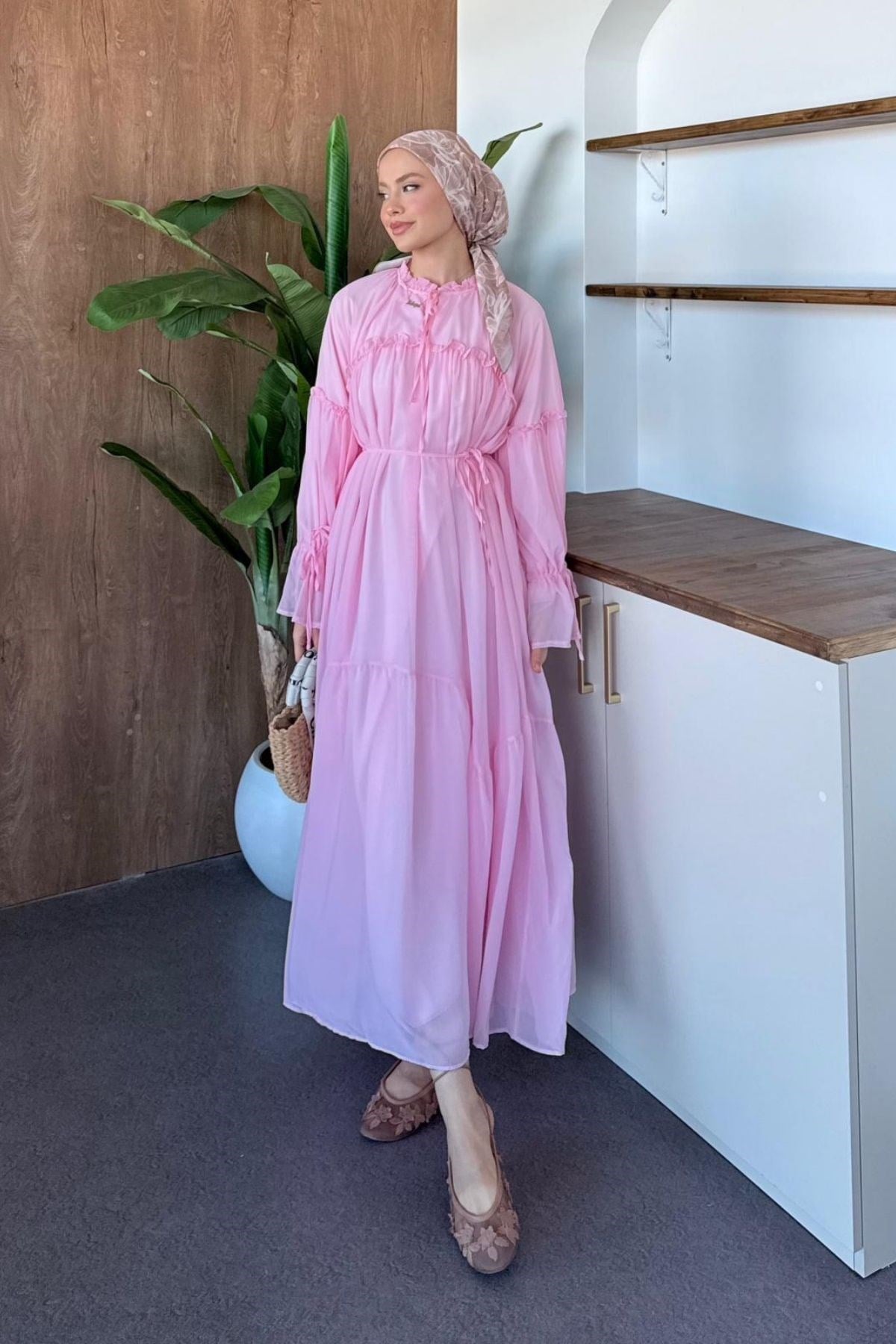 Jale Tül Elbise Pembe, Fiyatları 