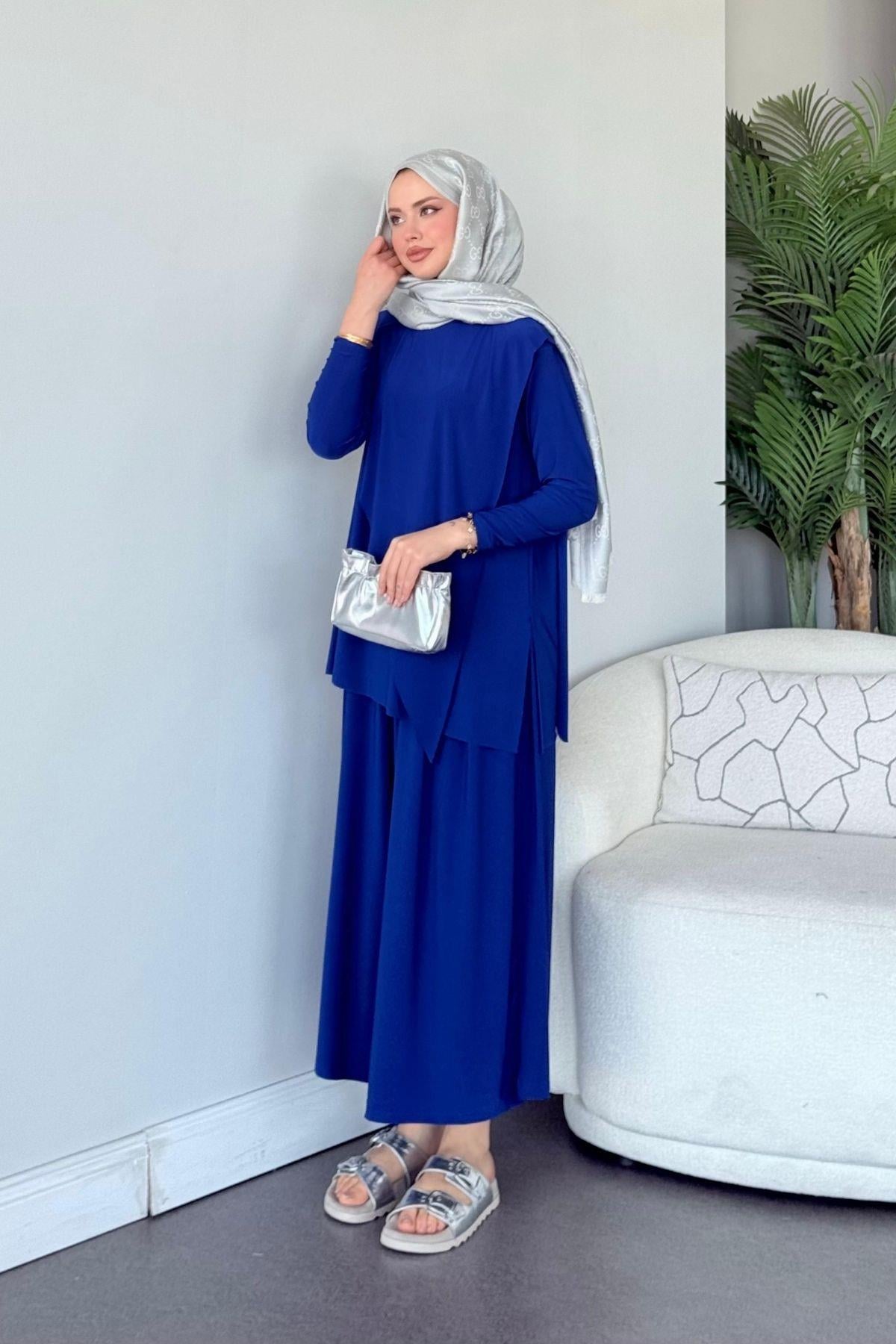 Katar Sandy Takım Bebe Mavi, Fiyatları Katar Sandy Takım  Bebe Mavi- Haza Moda 