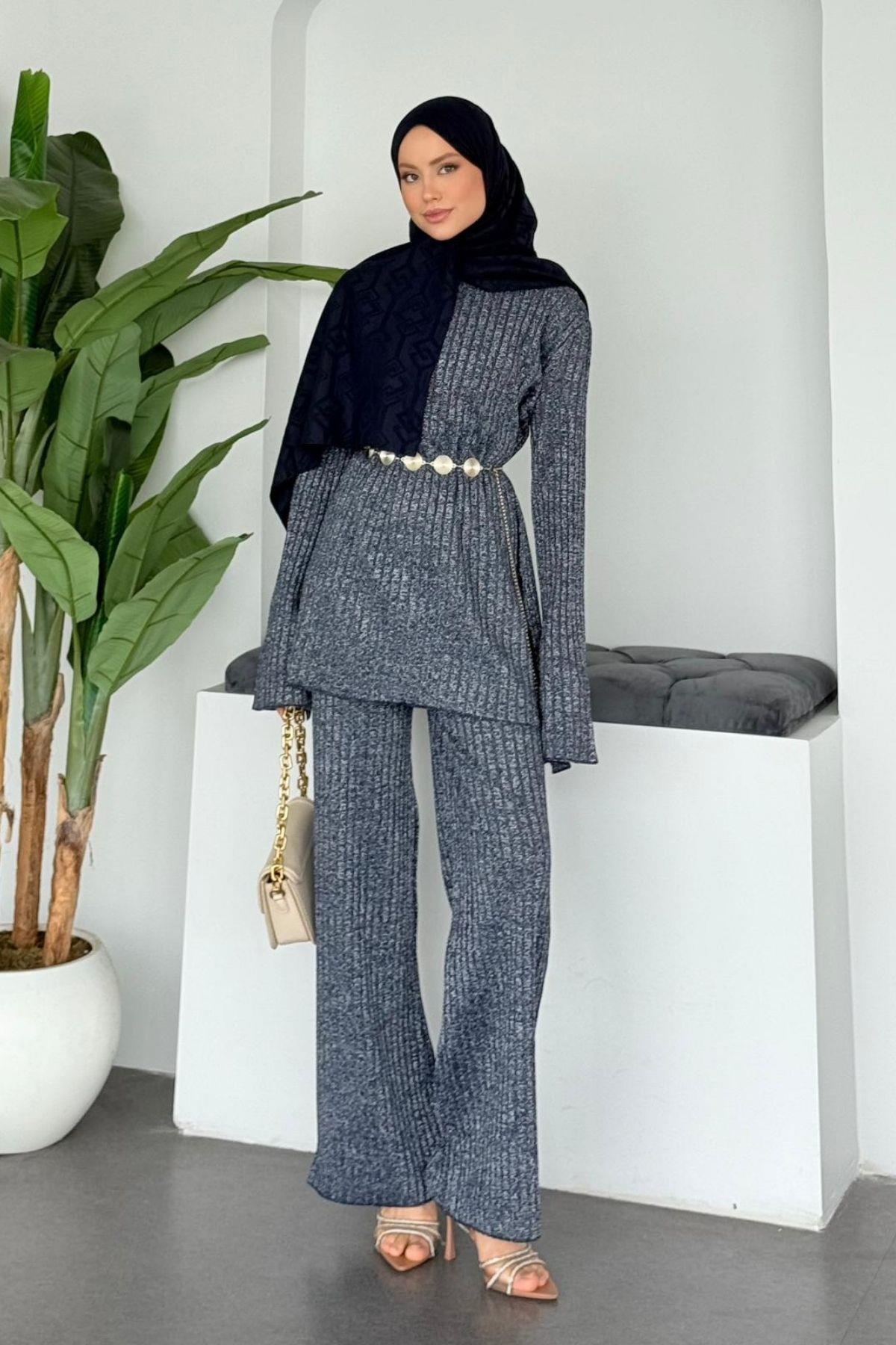 Kayla Simli Takım Siyah, Fiyatları 