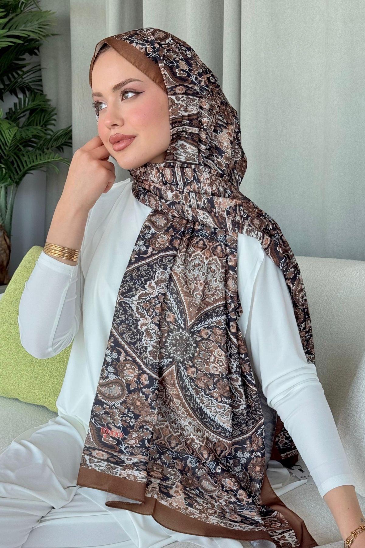 Kayli Dijital Şal Bakır, Fiyatları Kayli Dijital Şal Bakır- Haza Moda 