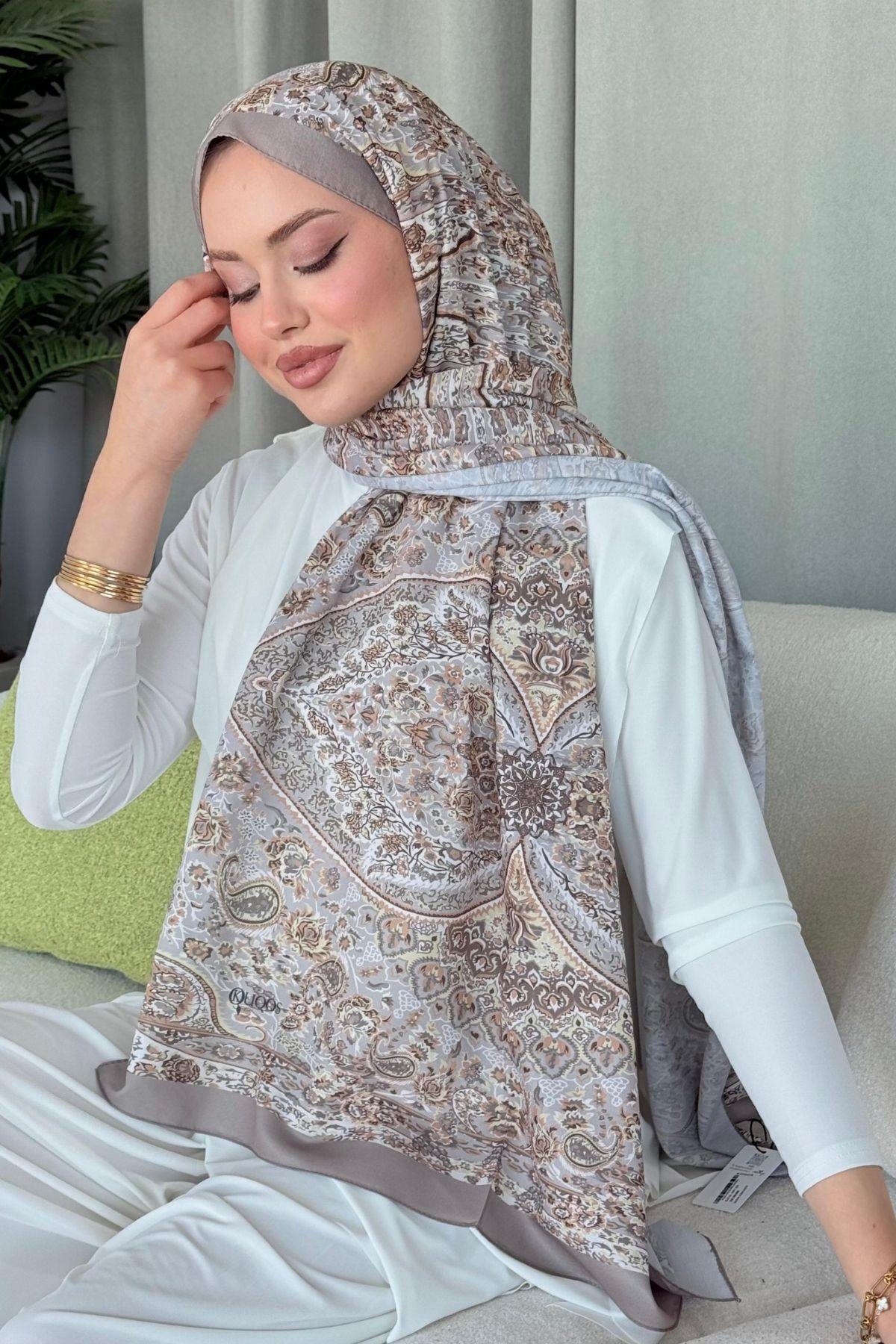 Kayli Dijital Şal Vizon, Fiyatları Kayli Dijital Şal Vizon- Haza Moda 