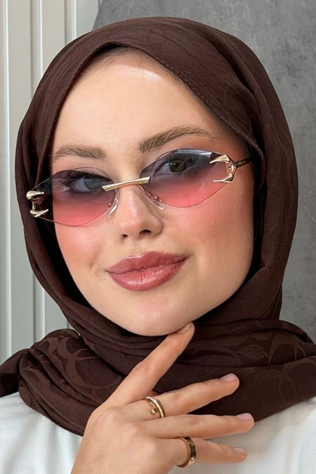Kemik Gold Gözlük Pembe, Fiyatları 