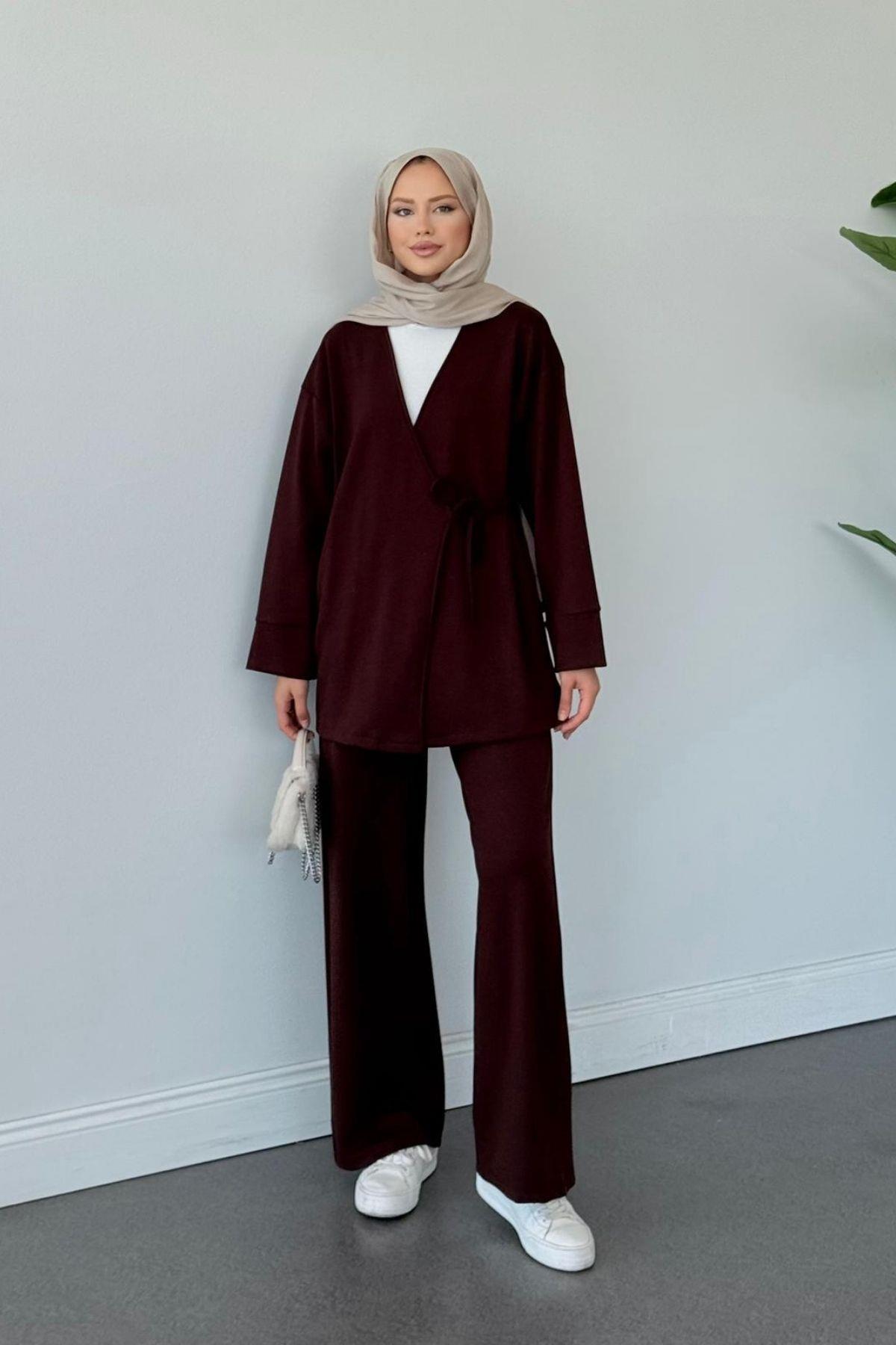 Küba Oysho Takım Kahve, Fiyatları Küba Oysho Takım Kahve- Haza Moda 