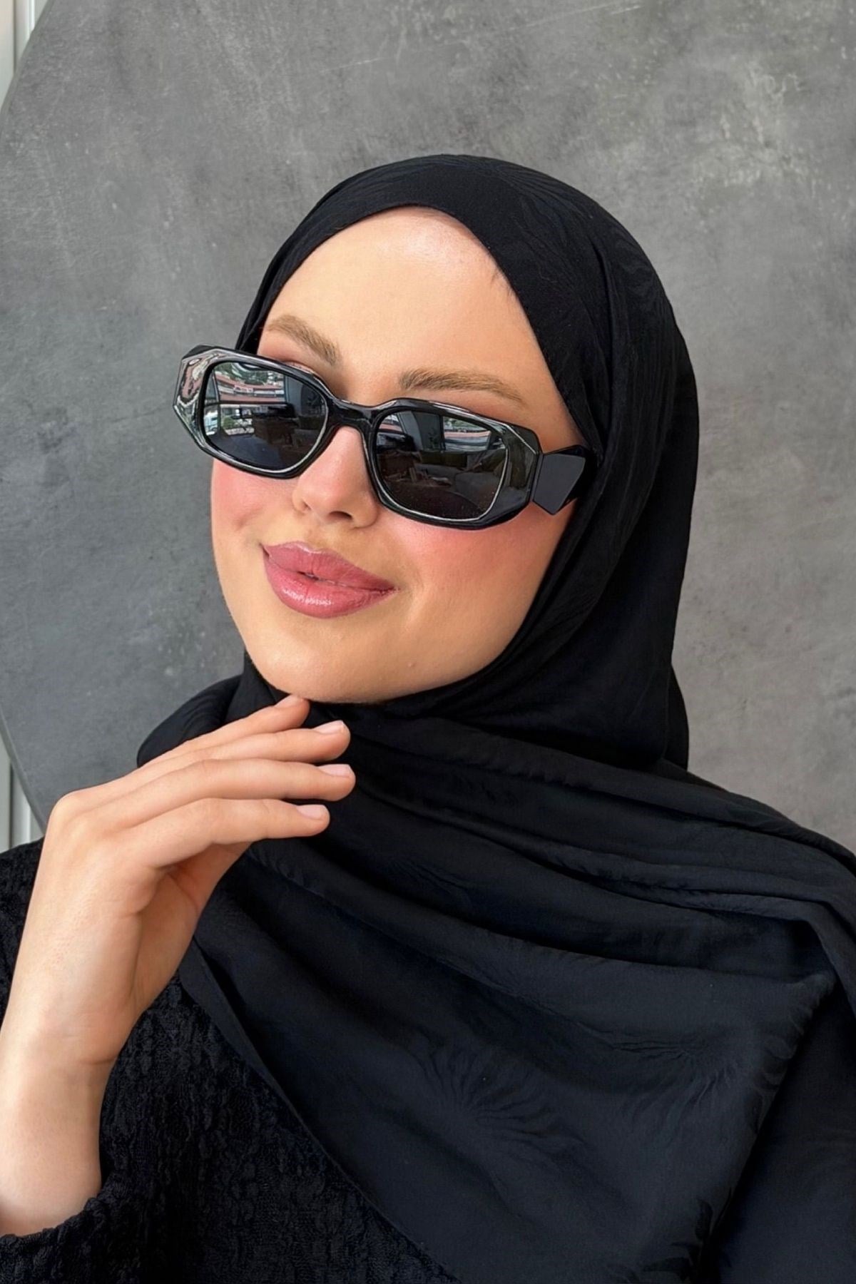 Lale Oval Gözlük Siyah, Fiyatları Lale Oval Gözlük Siyah | Haza Moda