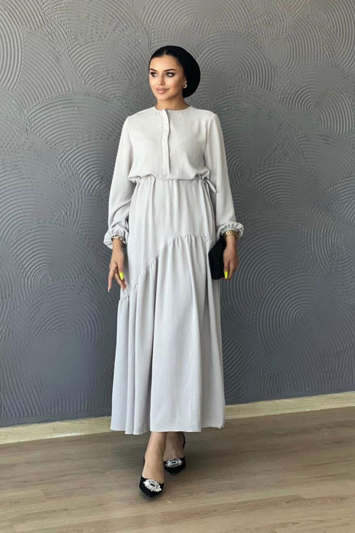 Lady Airobin Dress Gray