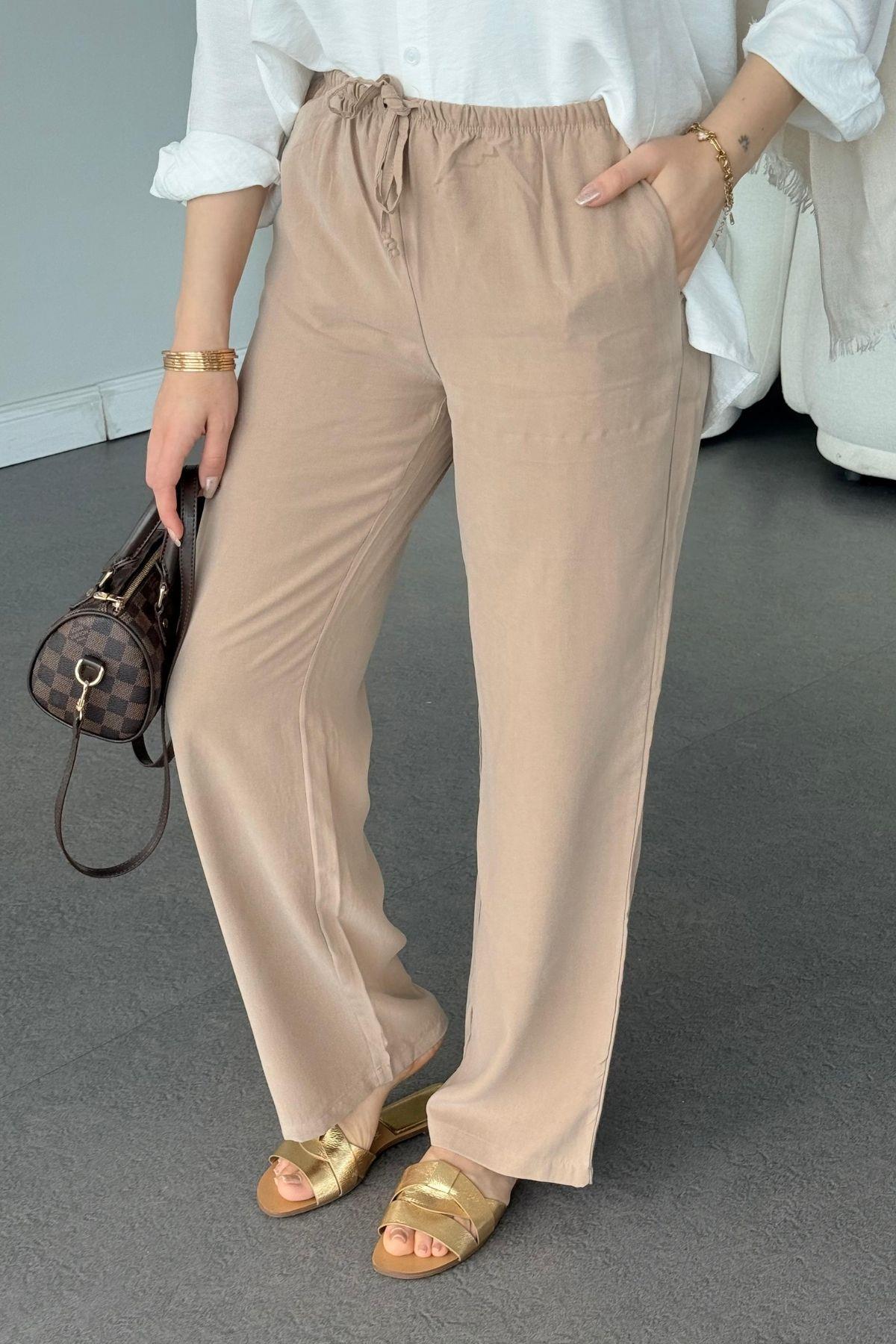 Masimo Pantolon Bej, Fiyatları Masimo Pantolon Bej- Haza Moda 