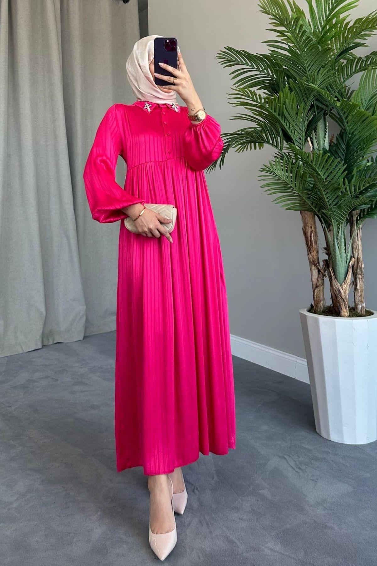 Melina Elbise Fuşya, Fiyatları 