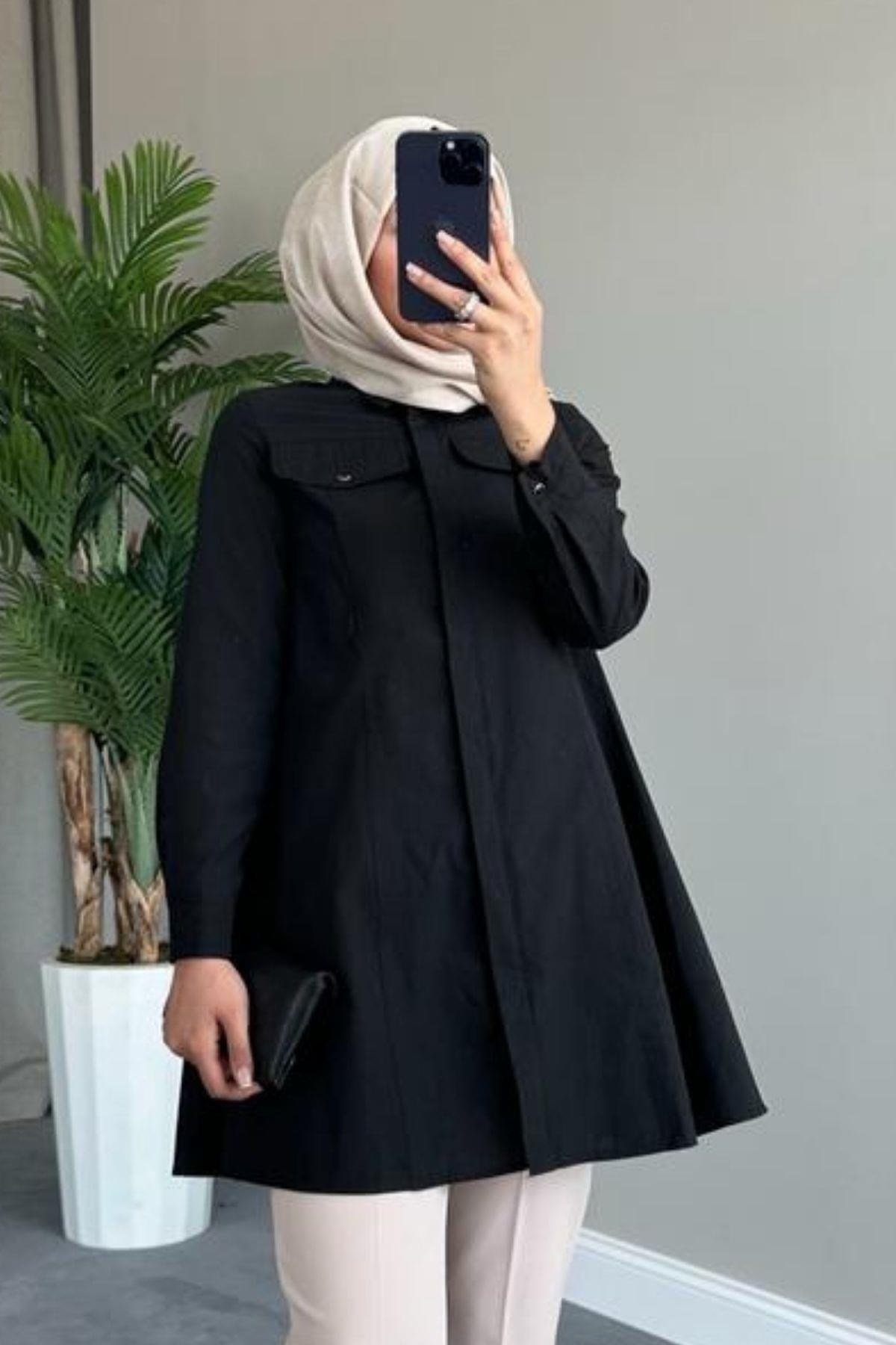 قميص مولانا أسود