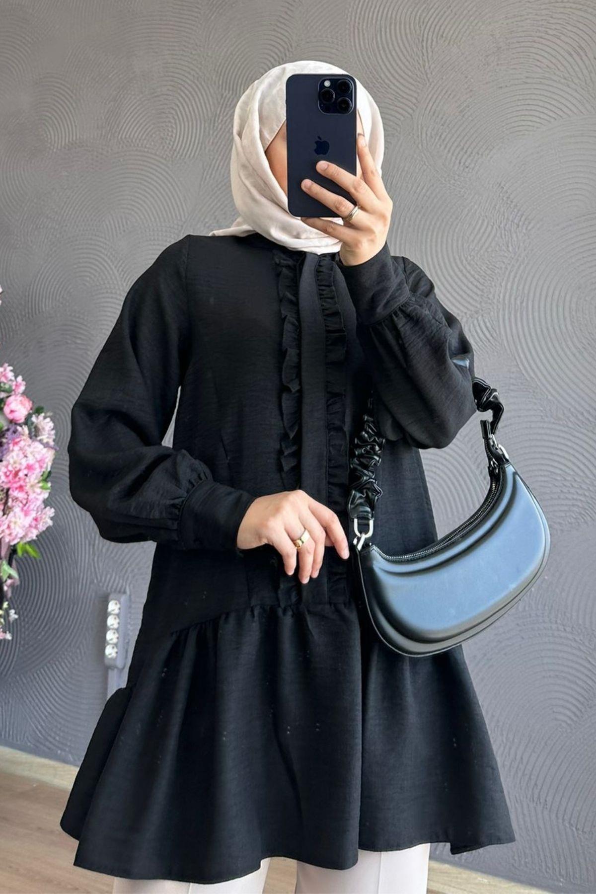 Meysa Keten Gömlek Siyah, Fiyatları 