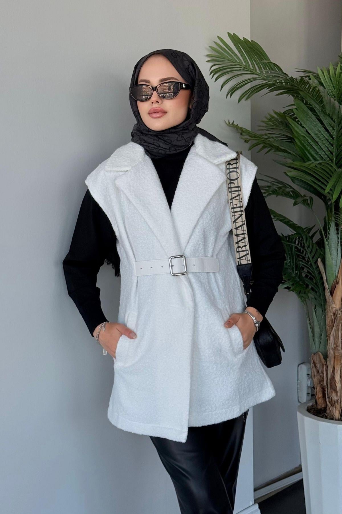 Miayse Teddy Yelek Ekru, Fiyatları 