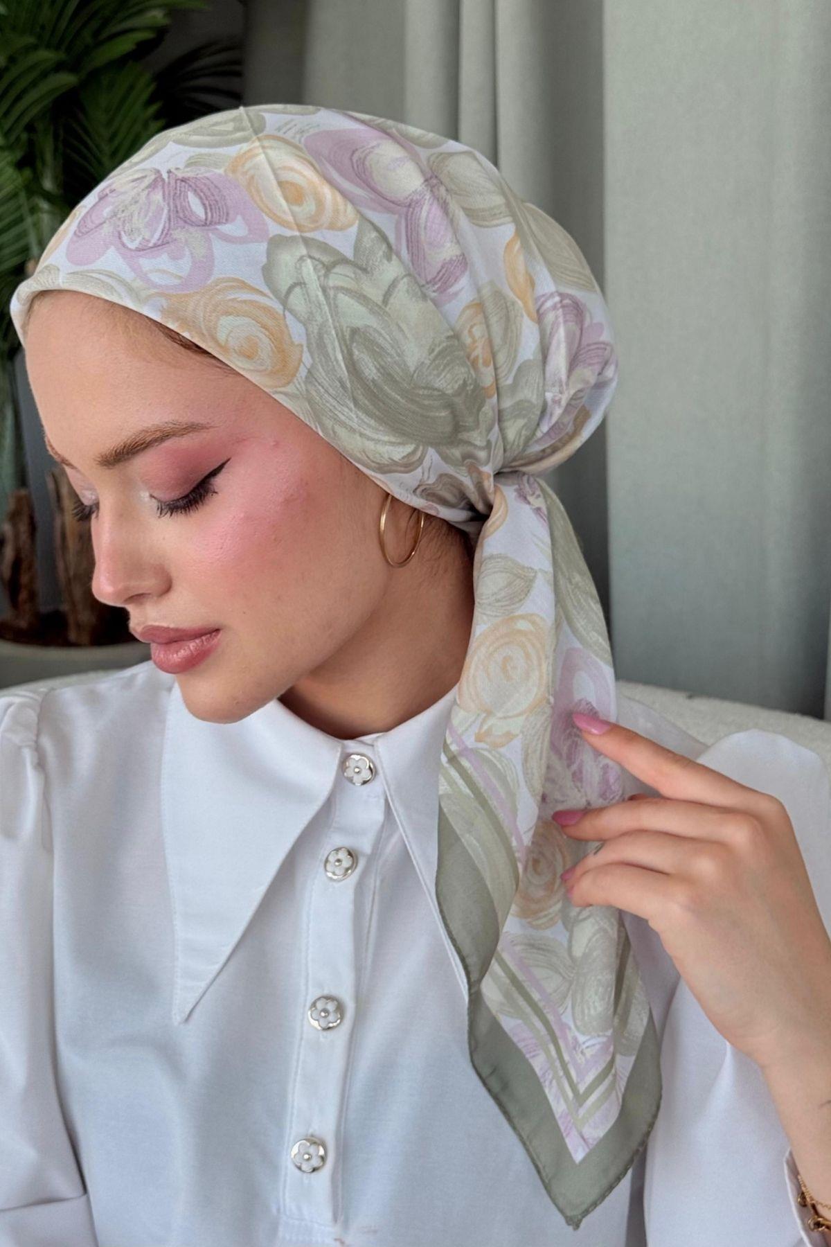 Mira Soft Eşarp Yeşil, Fiyatları Mira Soft Eşarp Yeşil- Haza Moda 