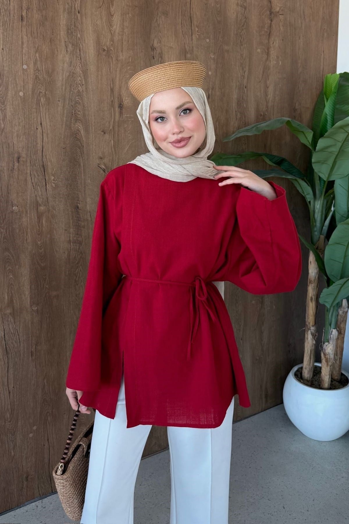 Nara Keten Tunik Kırmızı, Fiyatları 