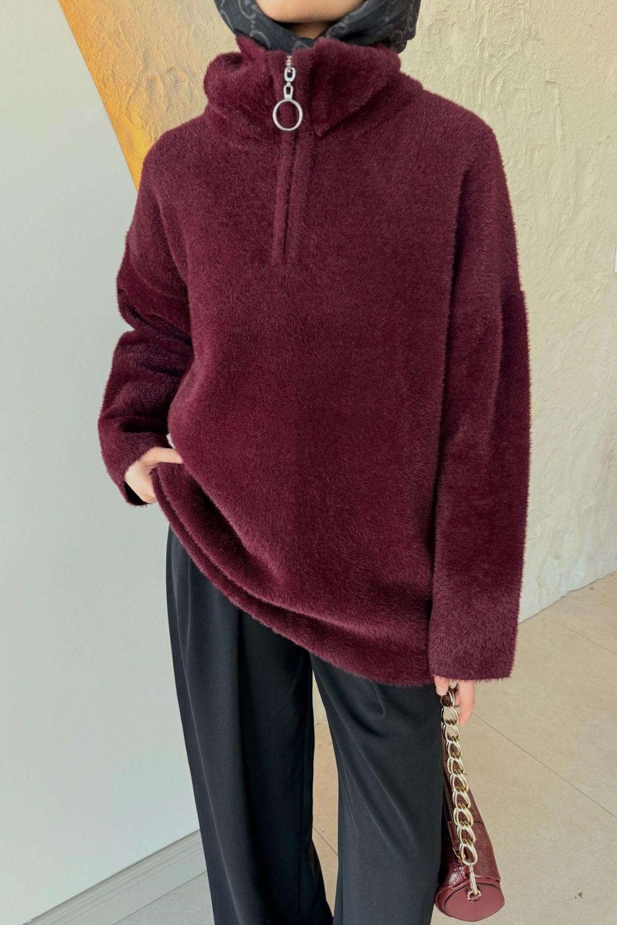 Niobe Angora Salaş Kazak Bordo, Fiyatları 