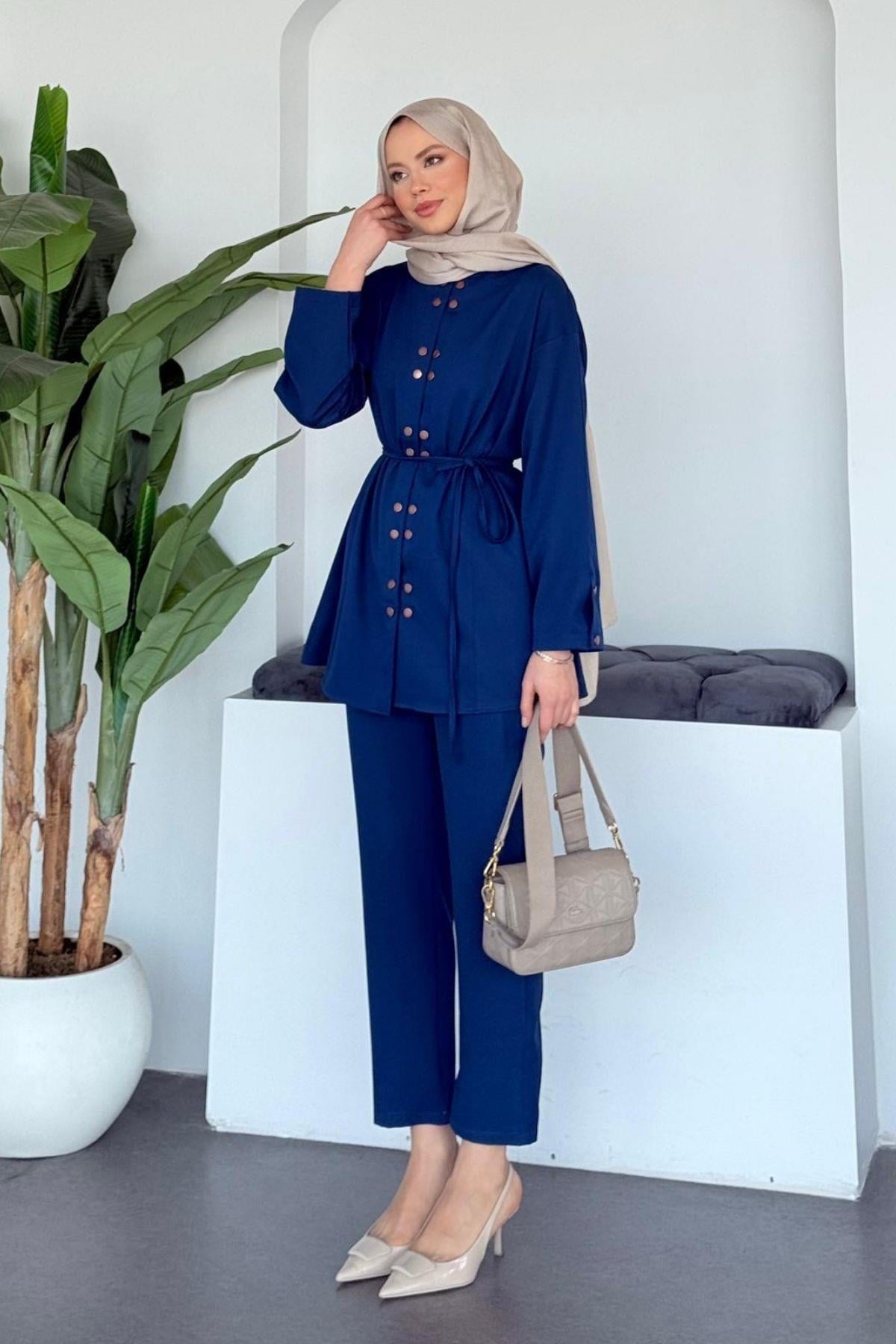 OYA Çift Çıtçıtlı Takım İndigo, Fiyatları 
