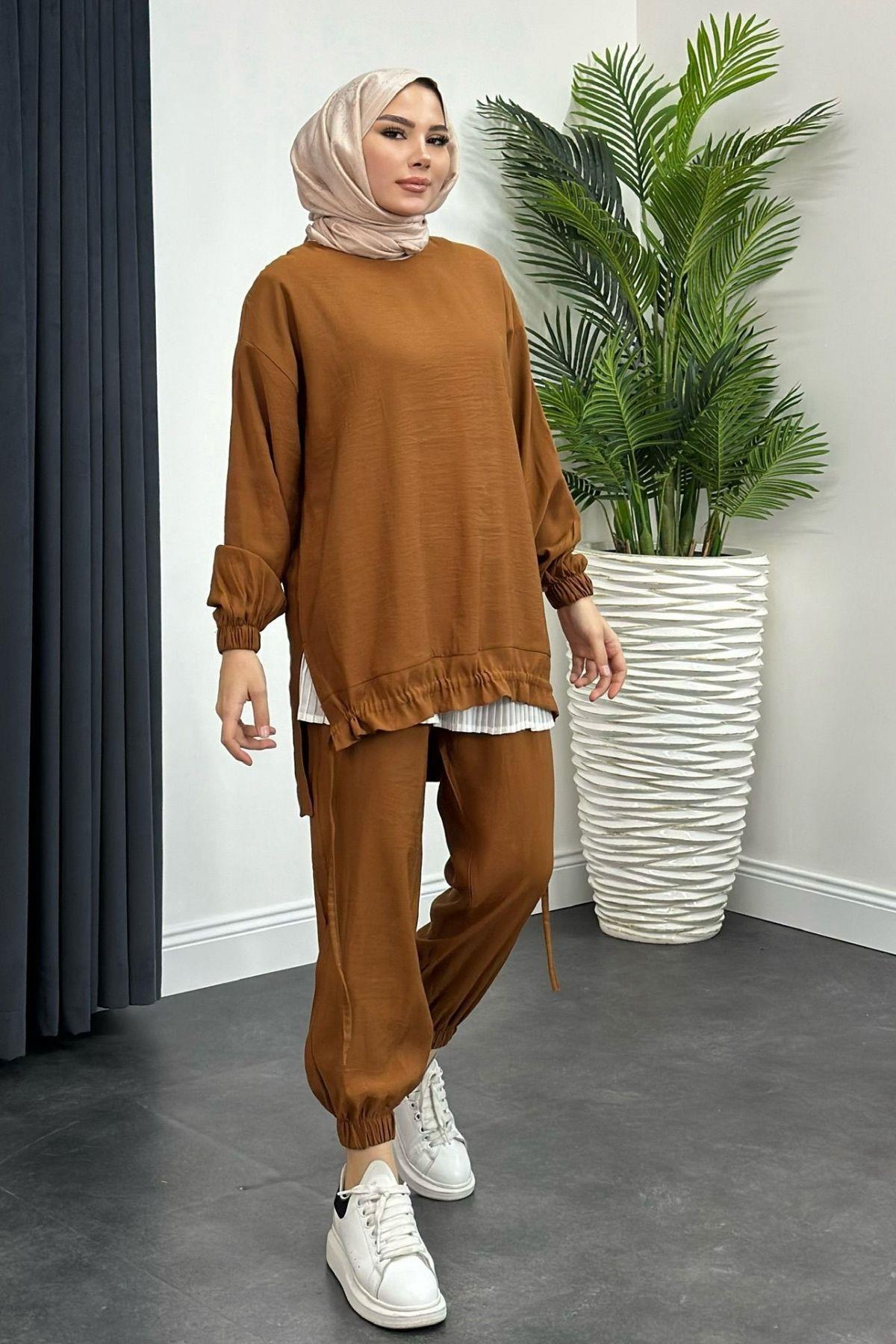 Öykü Pantolon Takım Kahve, Fiyatları 