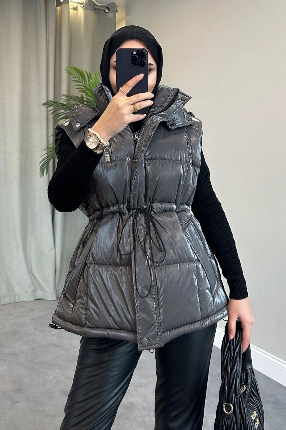 Parlak Muadil Yelek Gri, Fiyatları 