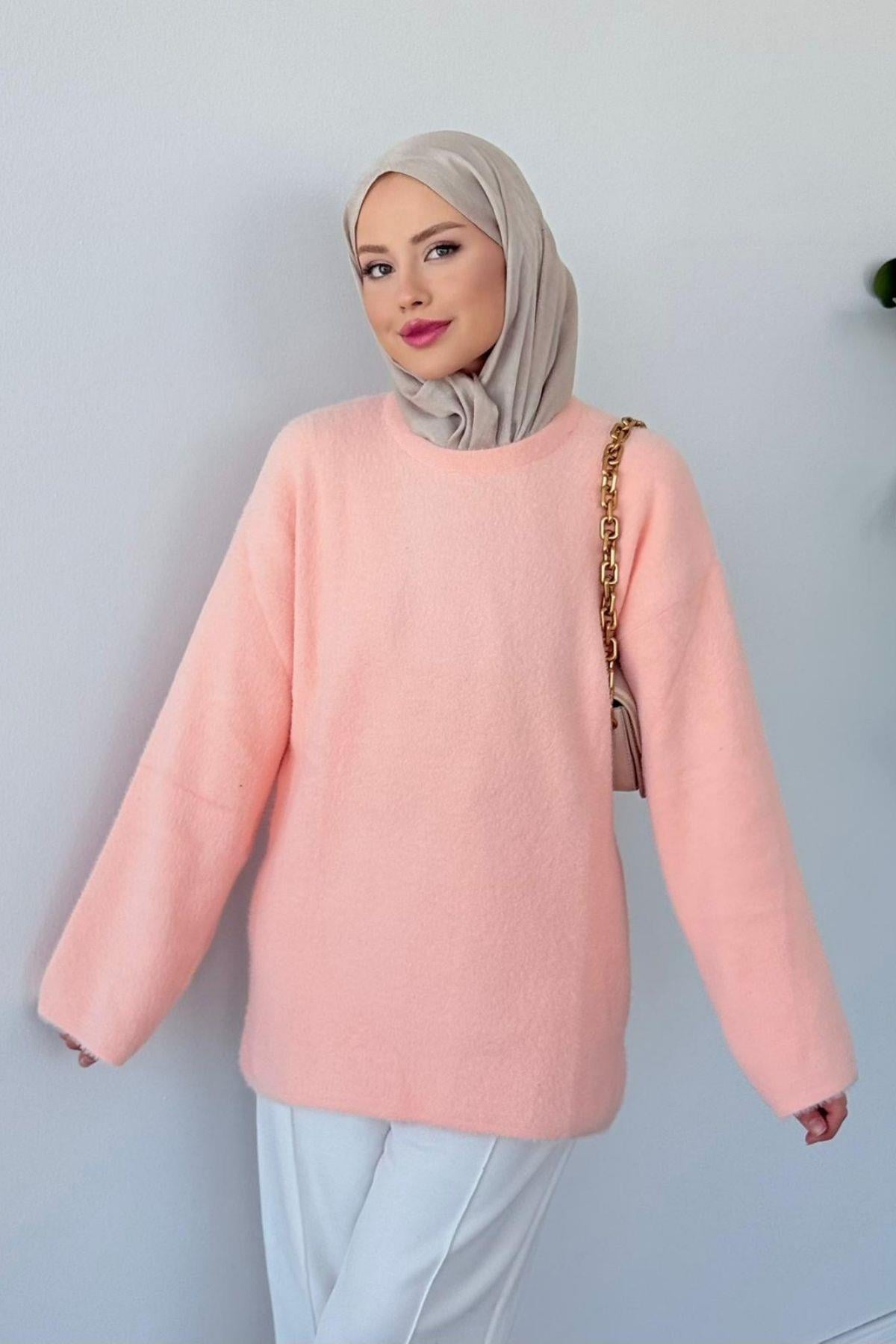 Pars Angora Kazak Somon, Fiyatları Pars Angora Kazak Somon- Haza Moda 