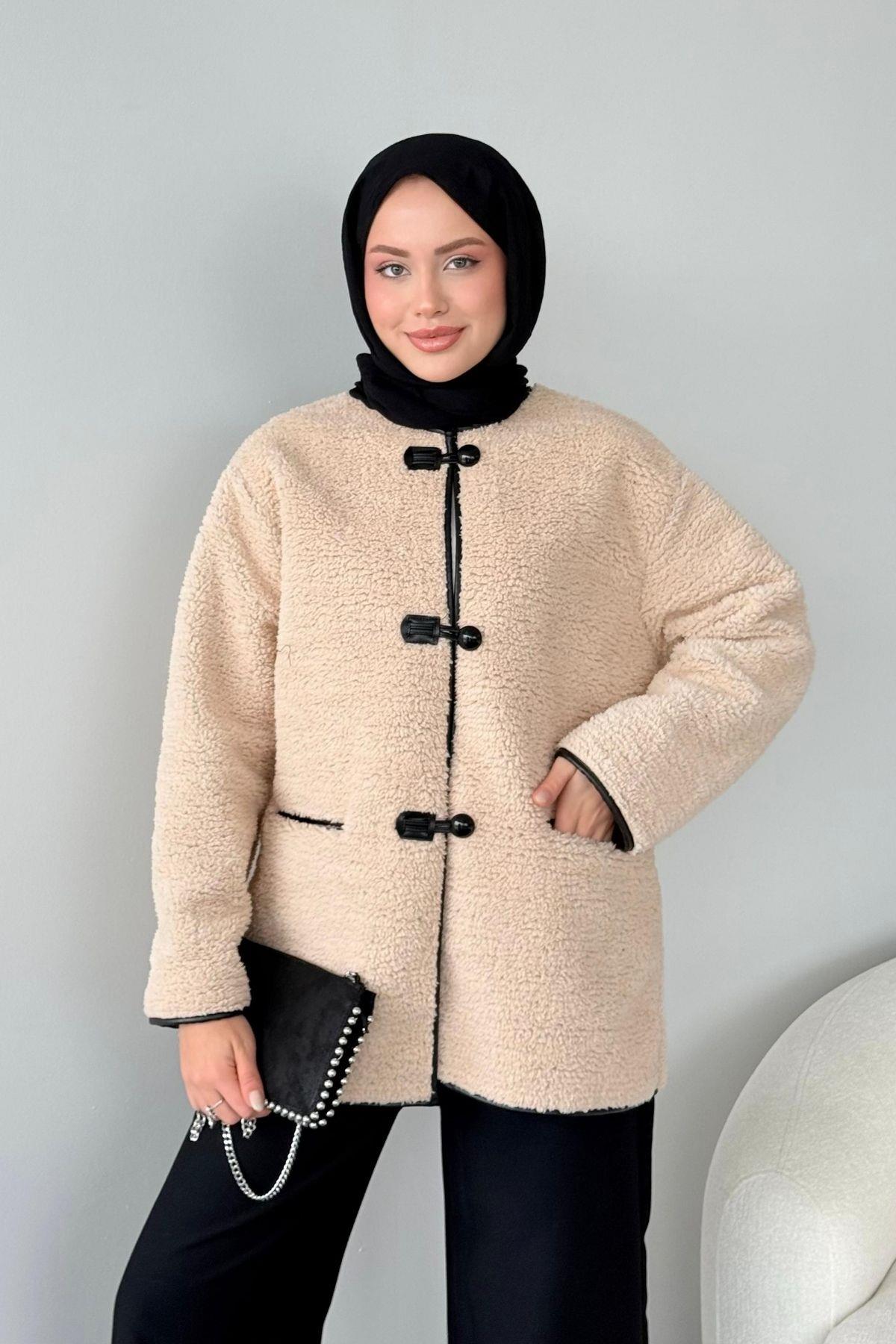 Peluş Mont Bej, Fiyatları 