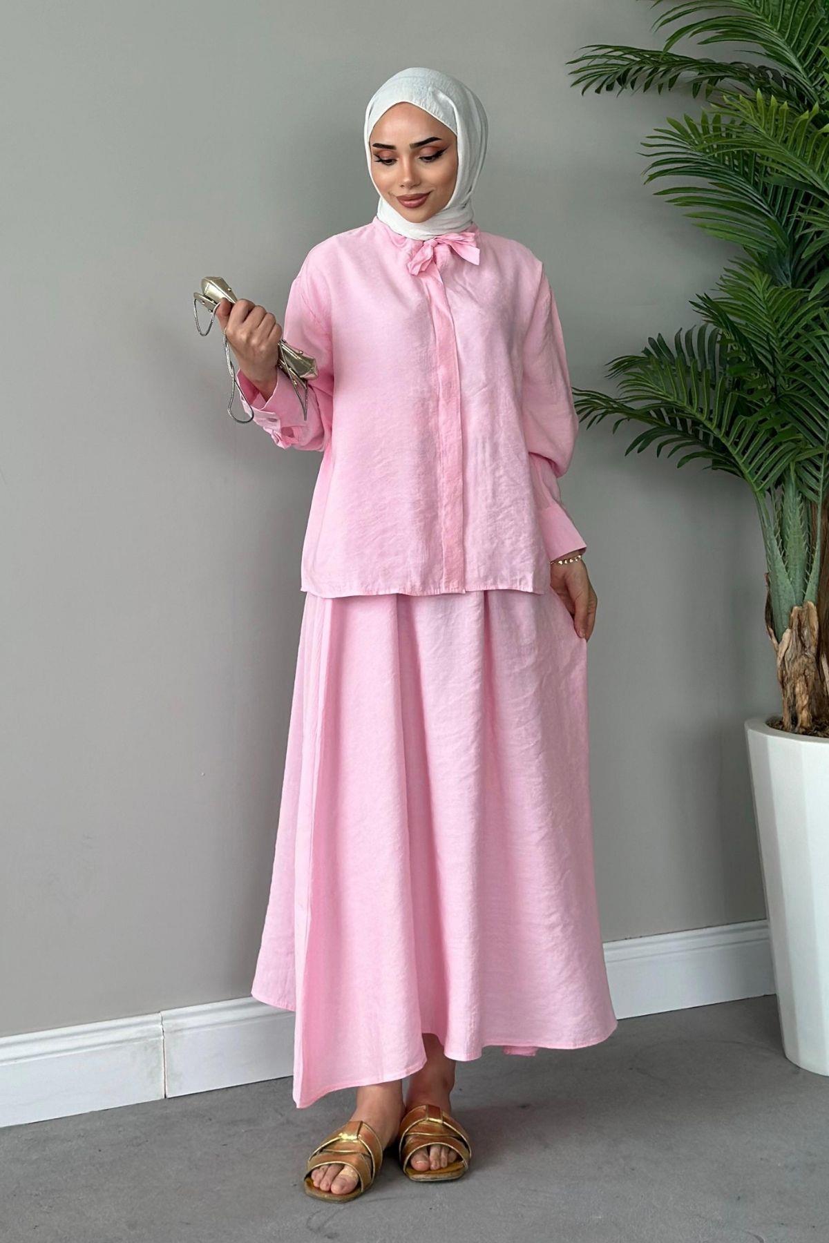 Pine Etekli Takım Pembe, Fiyatları 