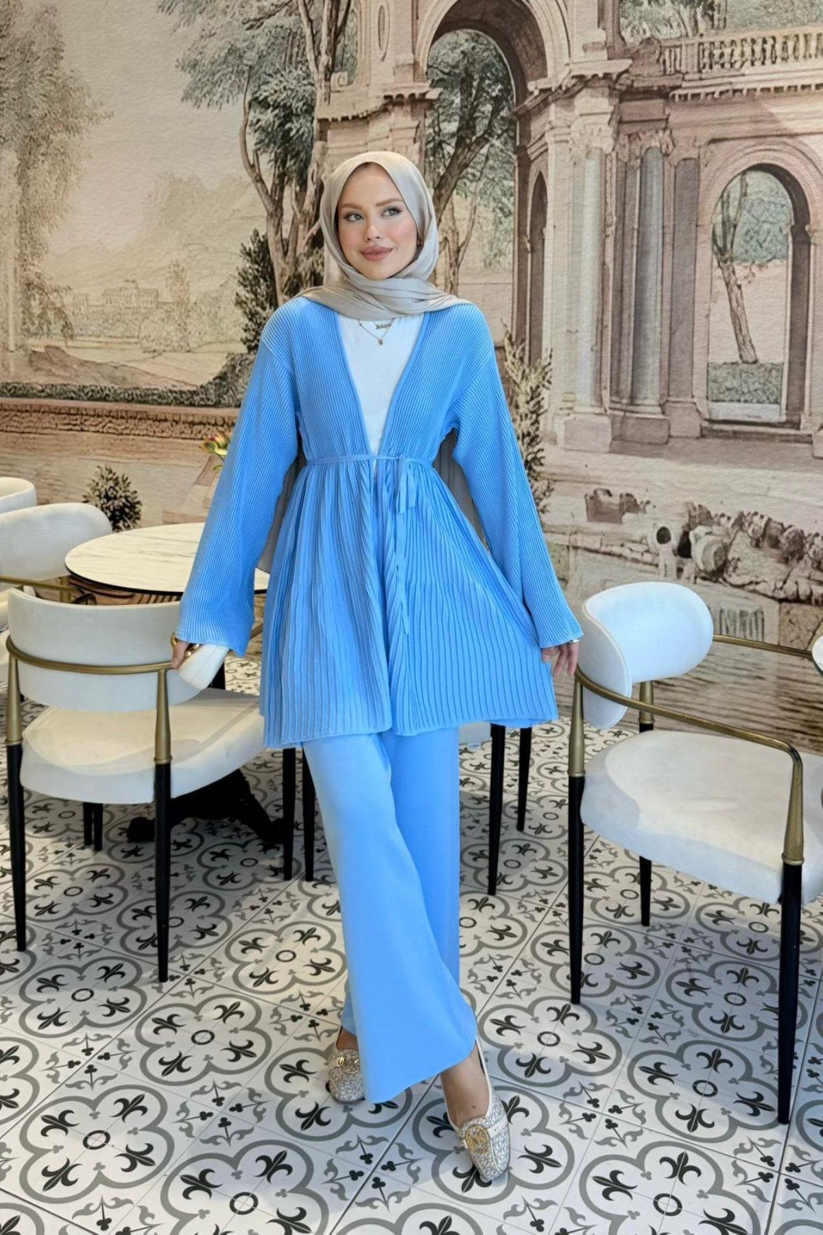 Rio Merserize Pantolonu Takım Bebe Mavi, Fiyatları Rio Merserize Pantolonu Takım Bebe Mavi- Haza Moda 