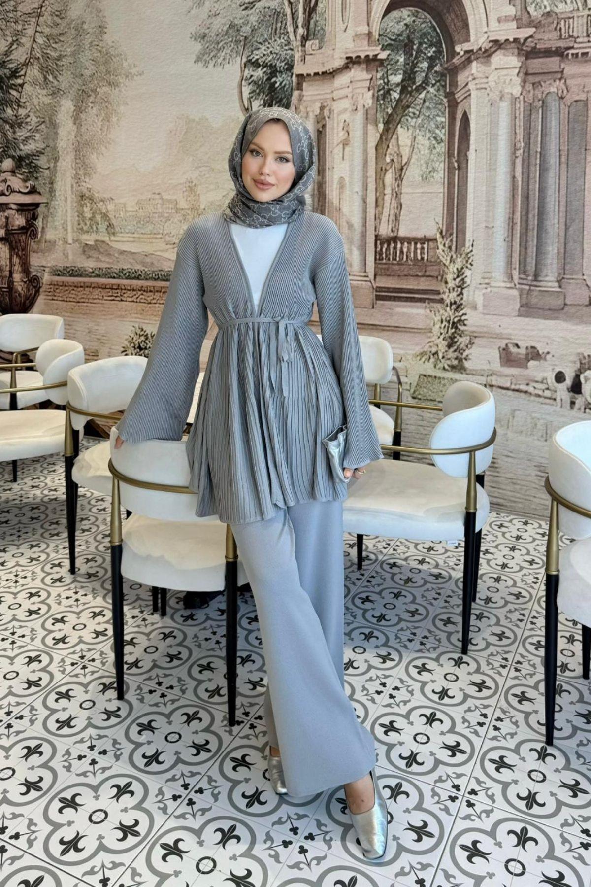 Rio Merserize Pantolonu Takım Gri, Fiyatları Rio Merserize Pantolonu Takım Gri- Haza Moda 