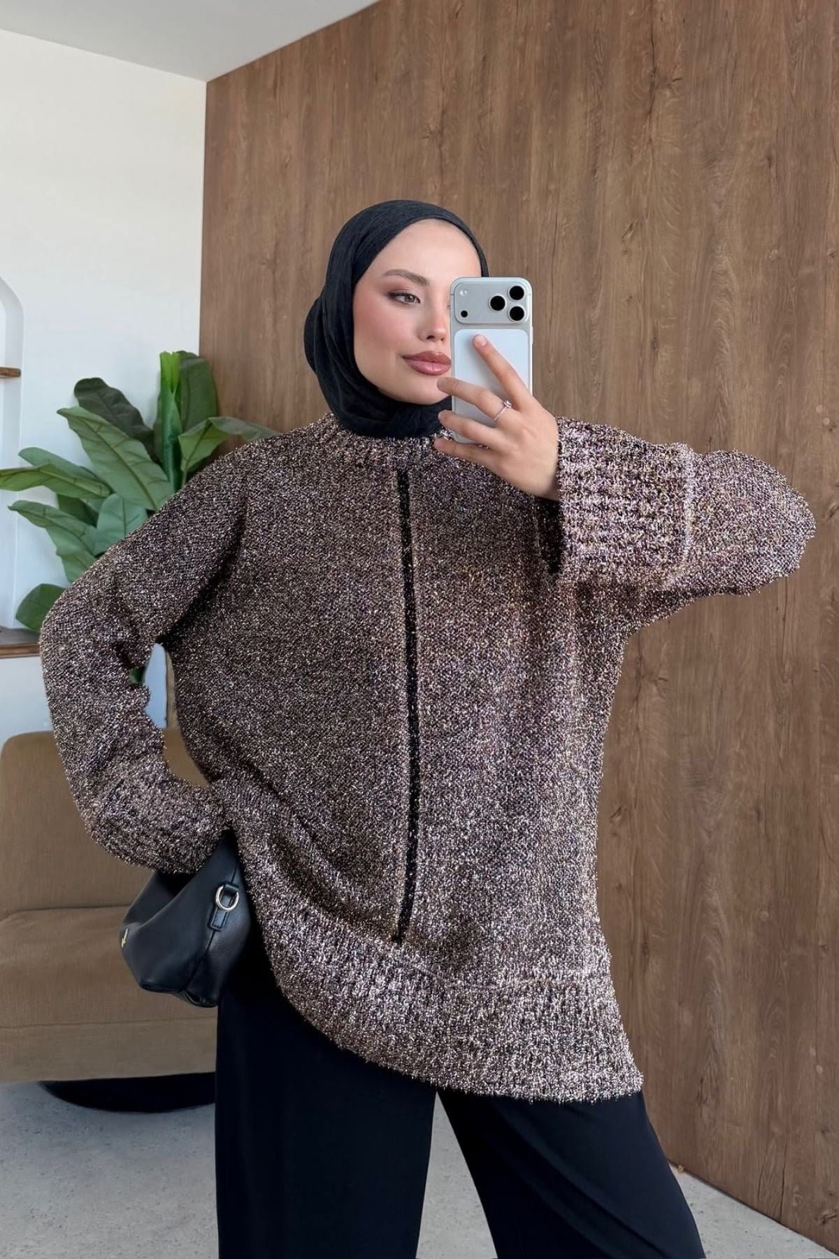 Sim Sakal Salaş Tunik Kahve, Fiyatları 