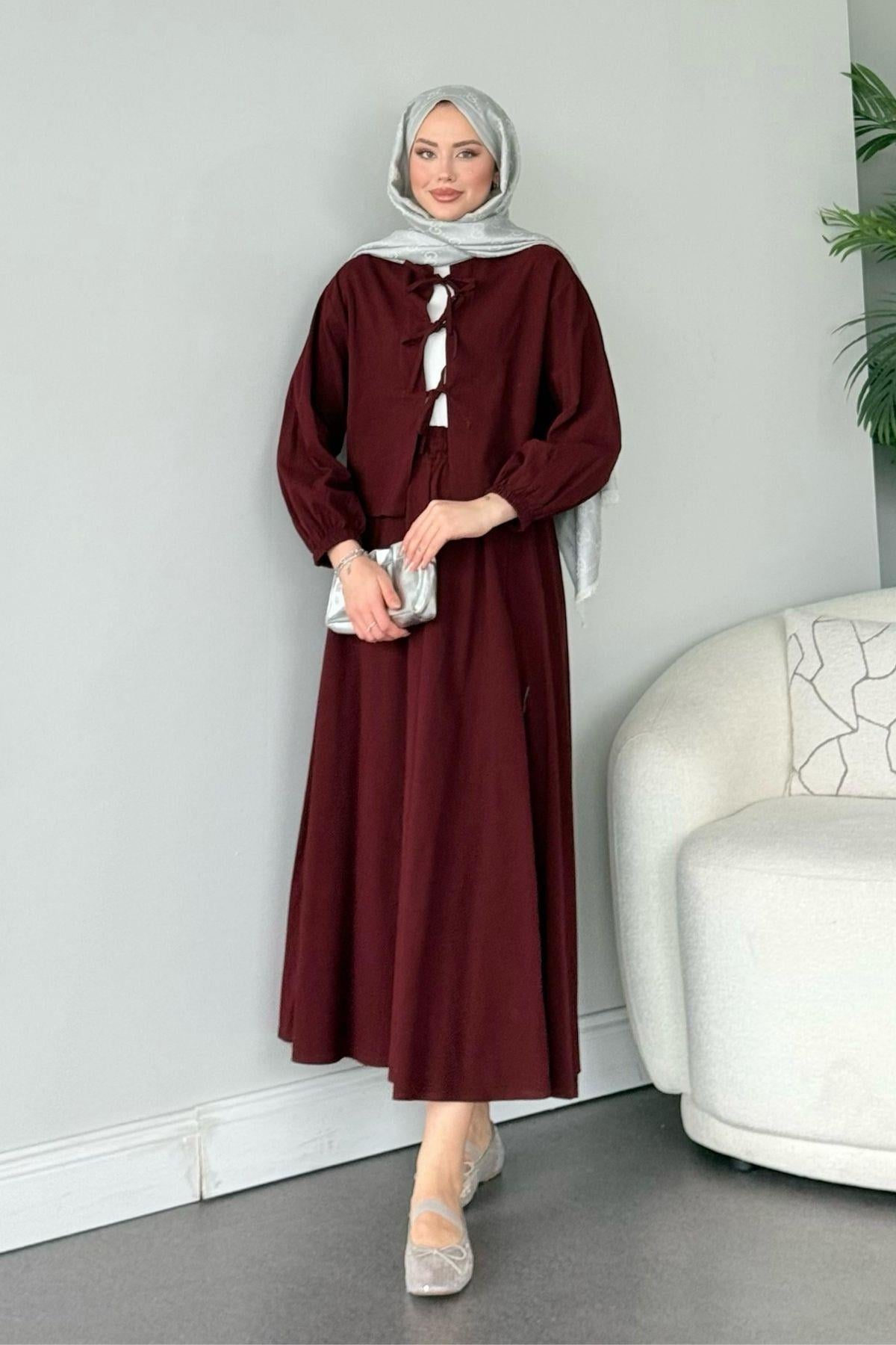 Sove Etekli Takım Bordo, Fiyatları 