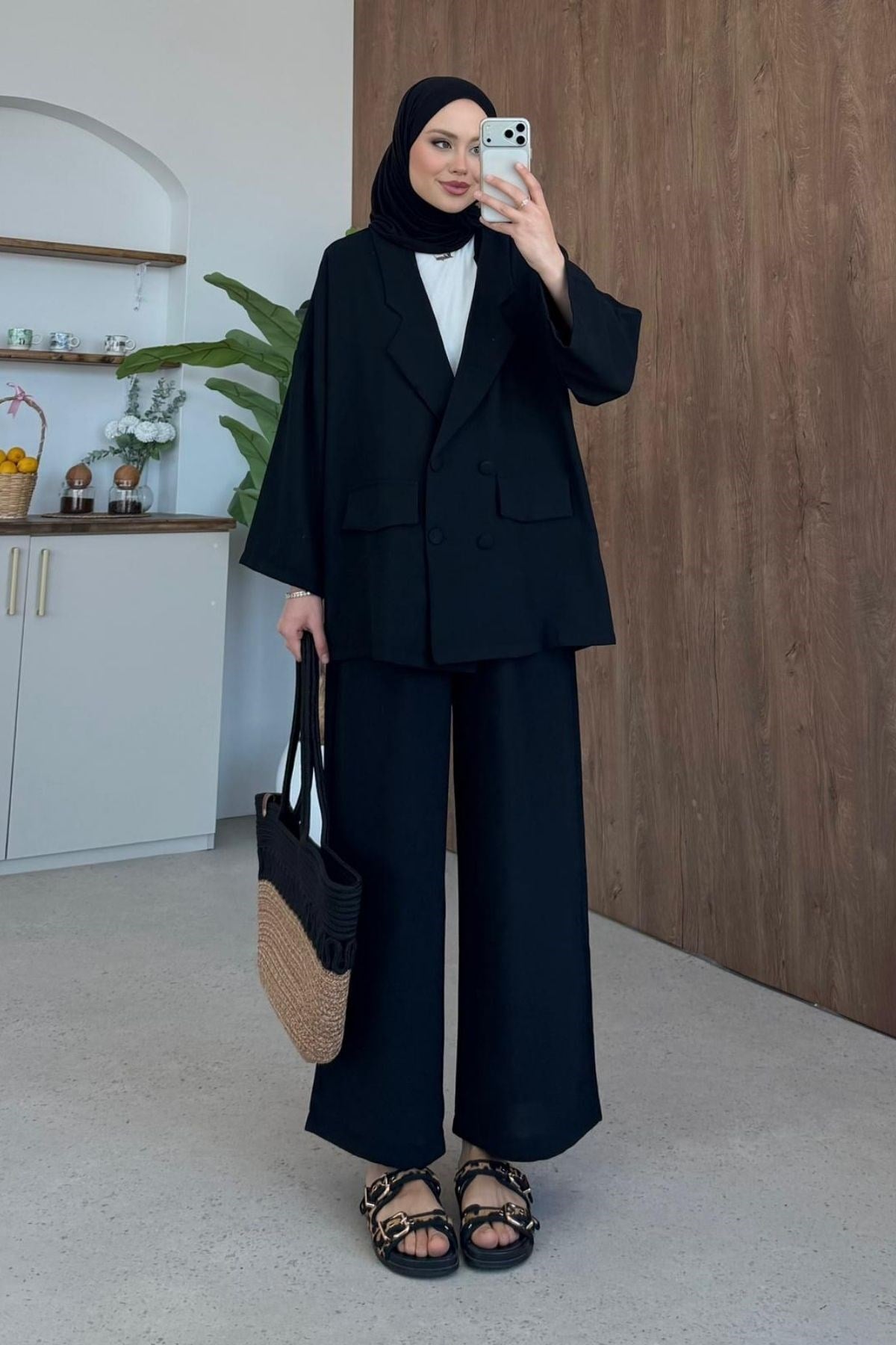 Stil Ceketli Takım Siyah, Fiyatları Stil Ceketli Takım Siyah| Haza Moda