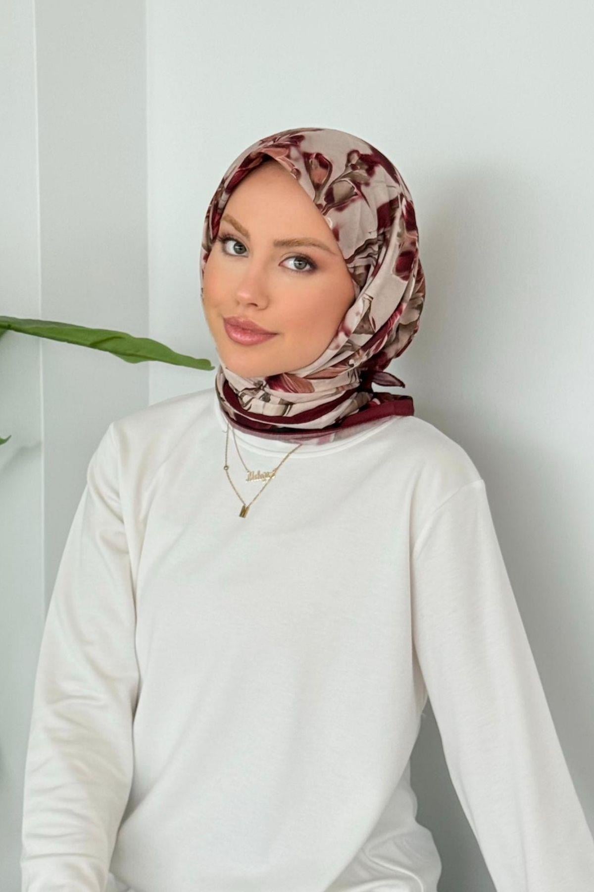 Taş Soft Eşarp Bordo, Fiyatları 