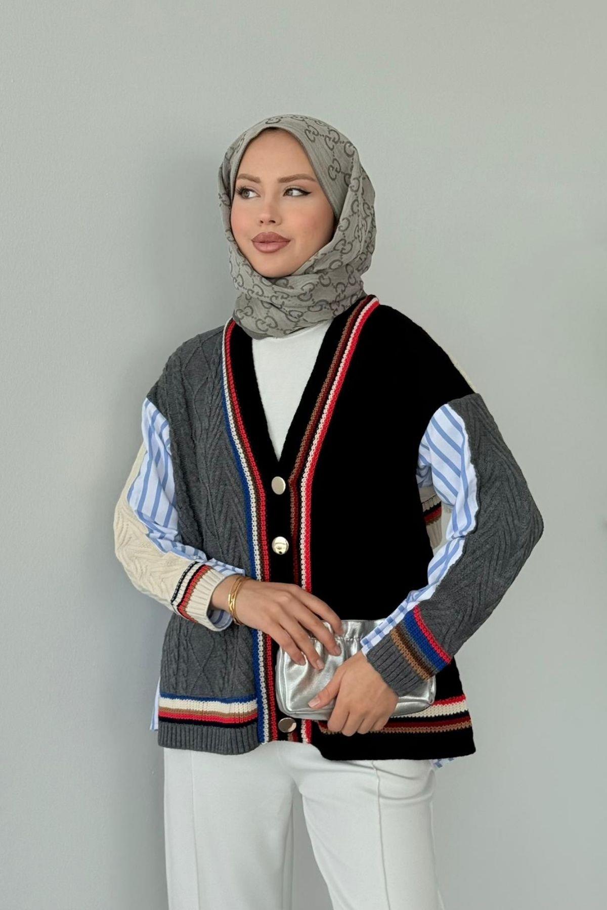 Tws Muadil Hırka Gri, Fiyatları Tws Muadil Hırka Gri- Haza Moda 