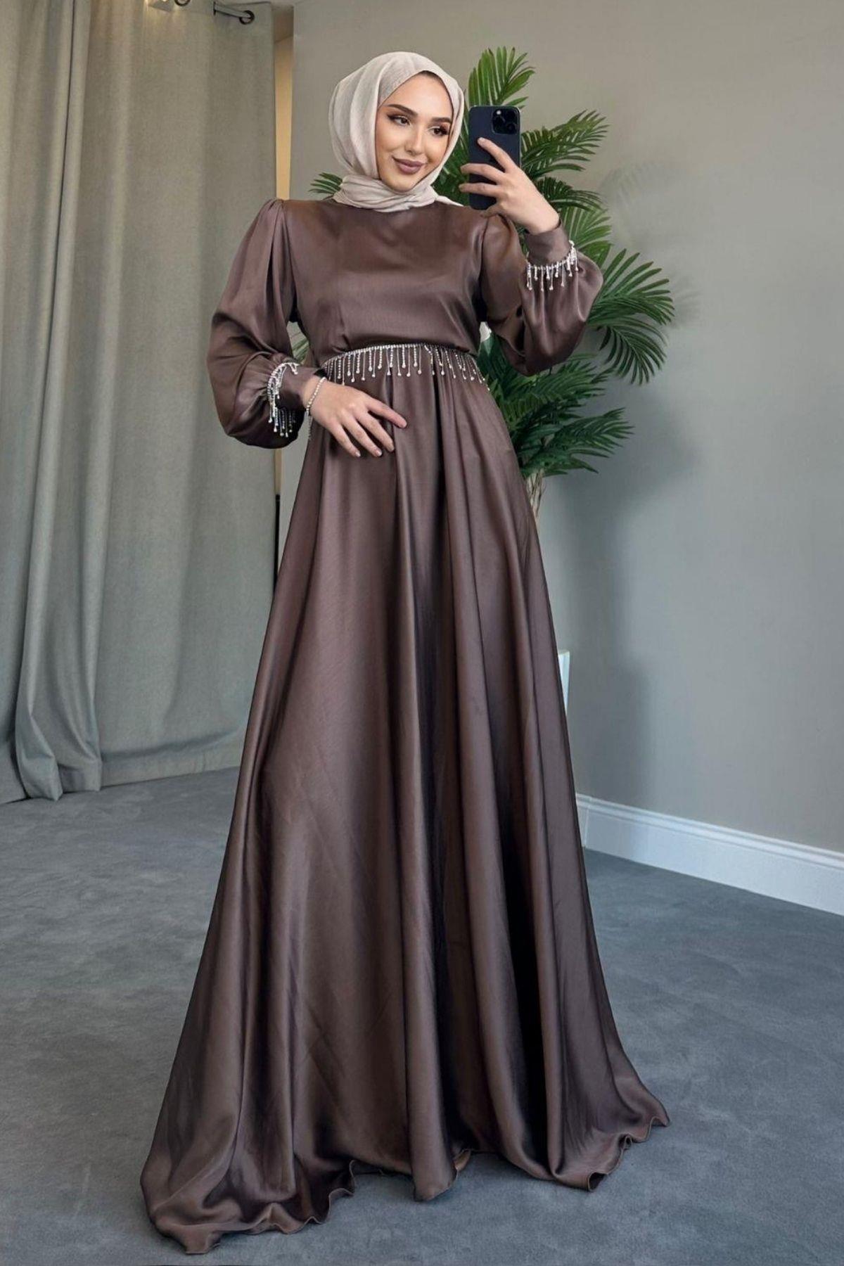 فستان سهرة يامور بني