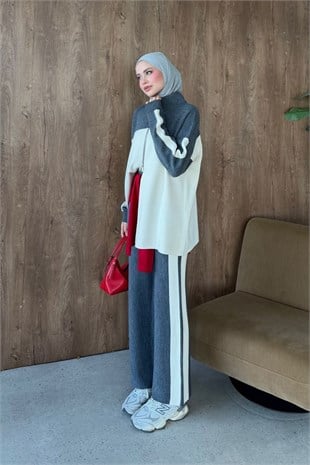 Bero Garnili Fermuarlı Takım Gri, Fiyatları 