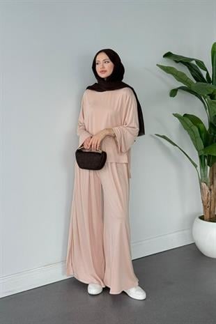 Duen İkili Takım Bej, Fiyatları Duen İkili Takım Bej- Haza Moda 