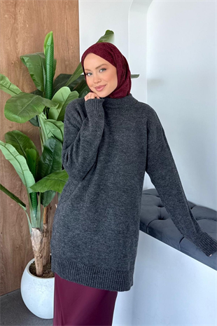 Elmas Ovs Kazak Gri, Fiyatları Elmas Ovs Kazak Gri| Haza Moda
