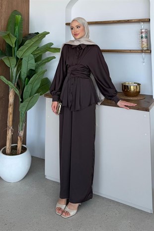 Kleopatra Saten Takım Kahve, Fiyatları 