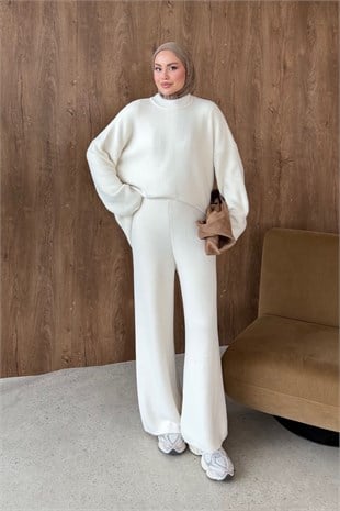 Premium Fitili Angora Takım Ekru, Fiyatları 