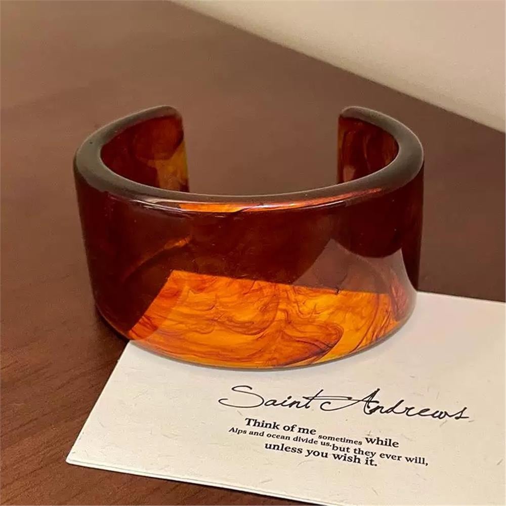 Alacalı Kalın Pleksi Bileklik