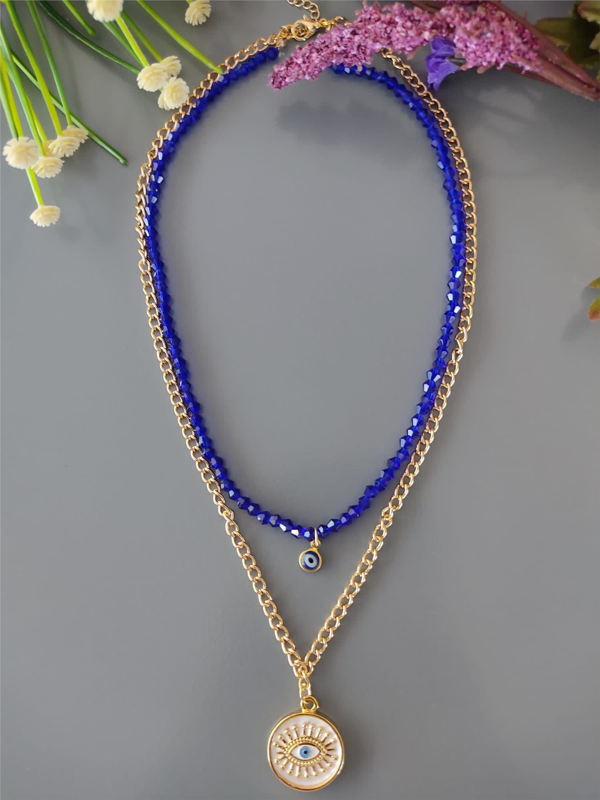 Ataç Zincirli 90 cm Ayarlanabilir Kolye