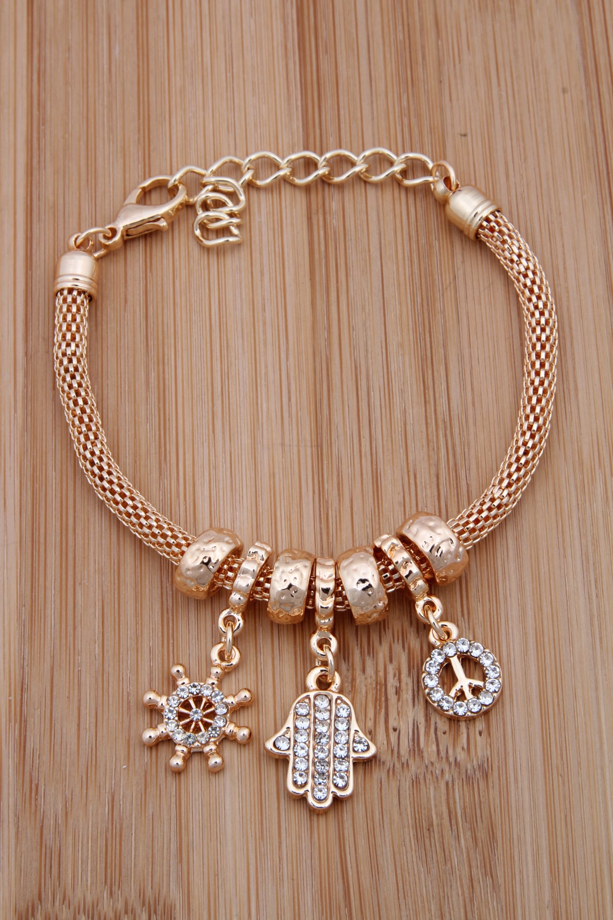 Çoklu Figürlü Charm Bileklik