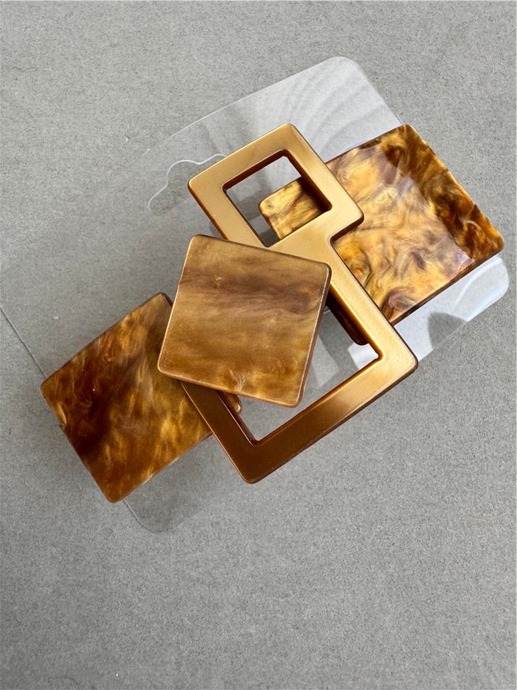 Gold Geometrik Otomatik Toka
