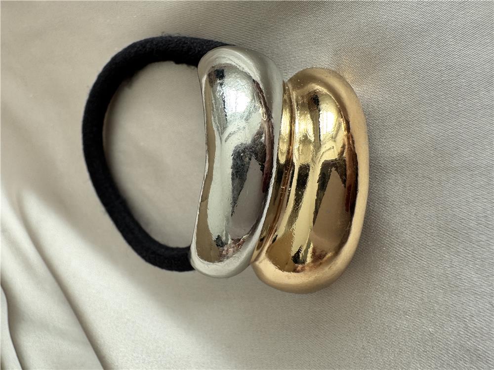 Gold Silver Lastik Toka