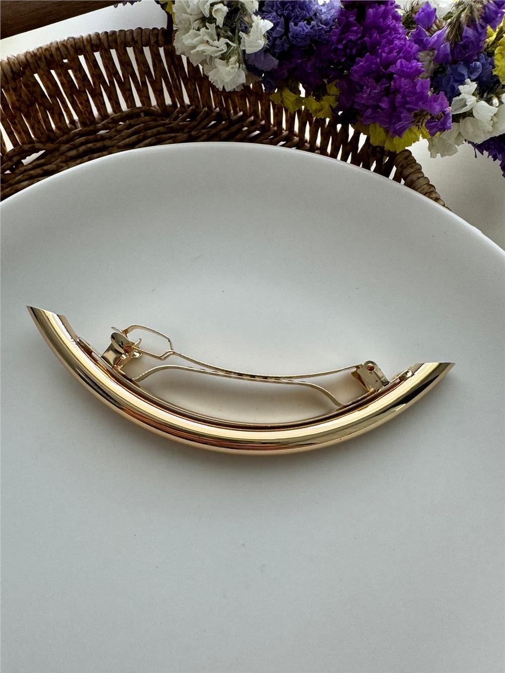 Gold Uzun Kavisli Otomatik Toka