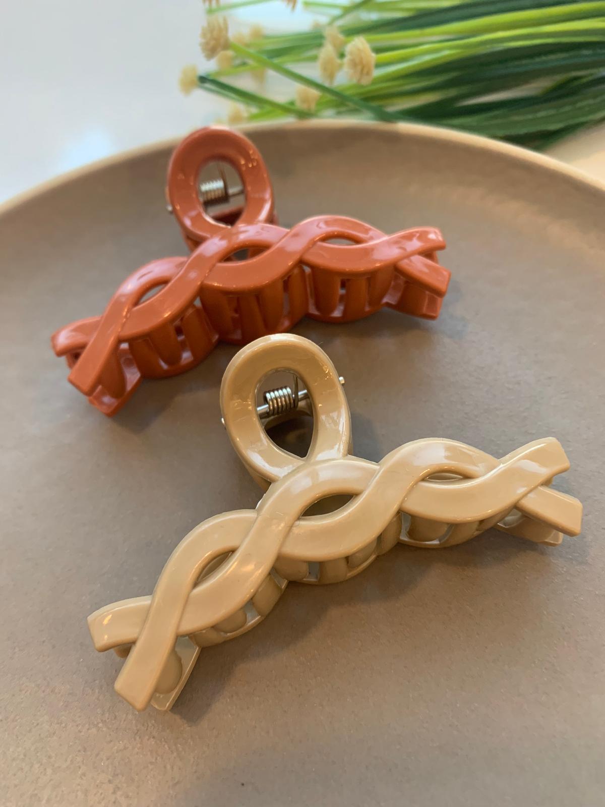 Kiremit Krem Sarmal İkili Toka Seti