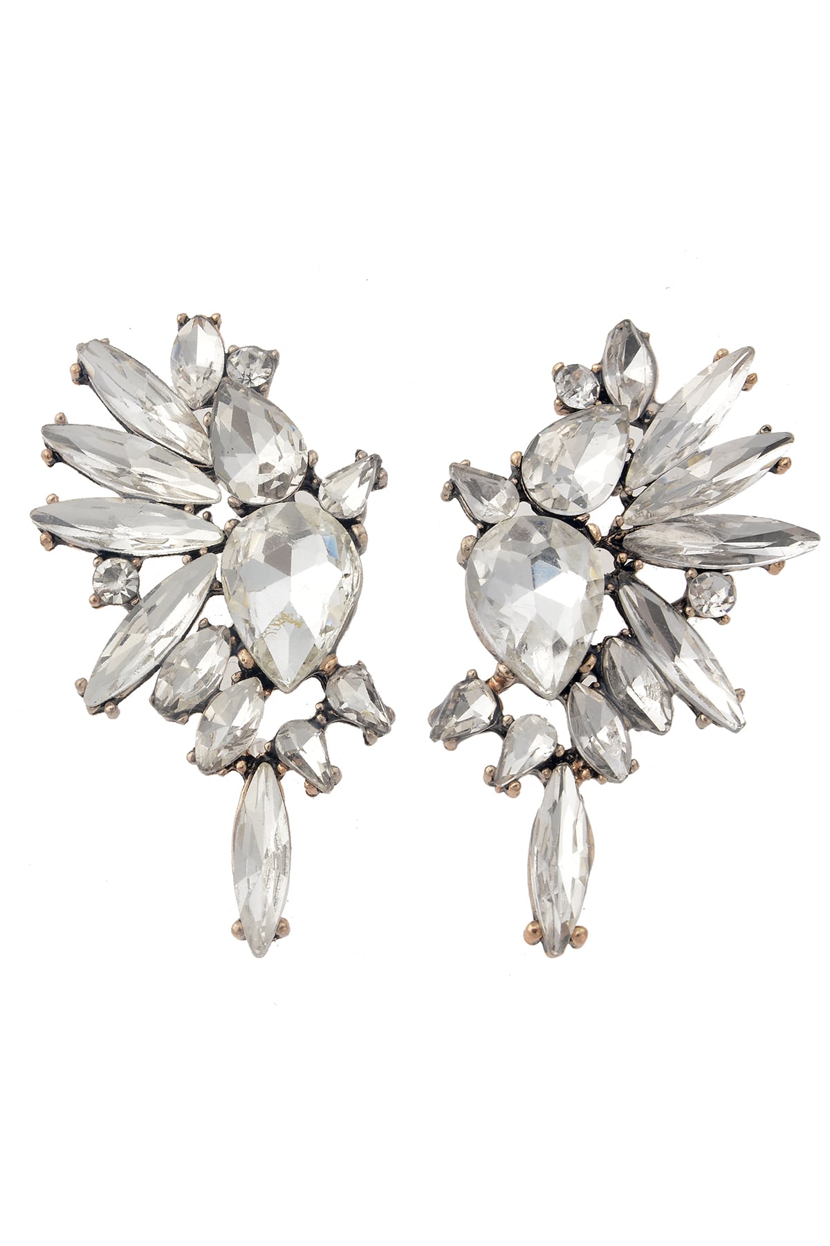 Kristal Taşlı Küpe