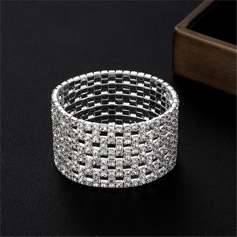 Kristalli Kalın Bileklik